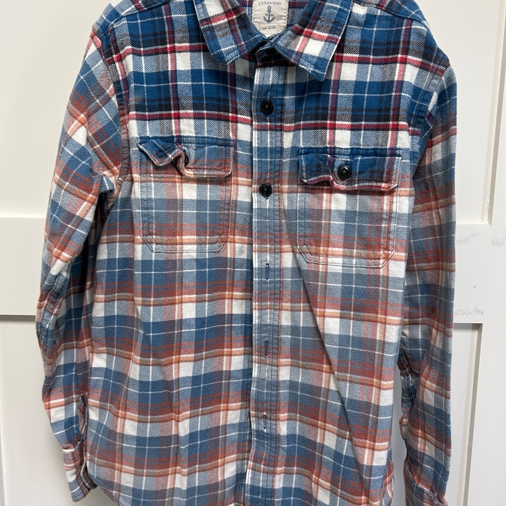 Land's End Vintage Kids Flannel
